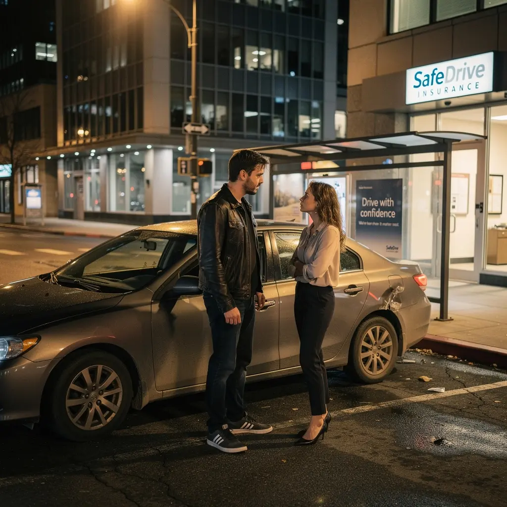 Изображение счастливой семьи, защищенной страховым полисом во время поездки.